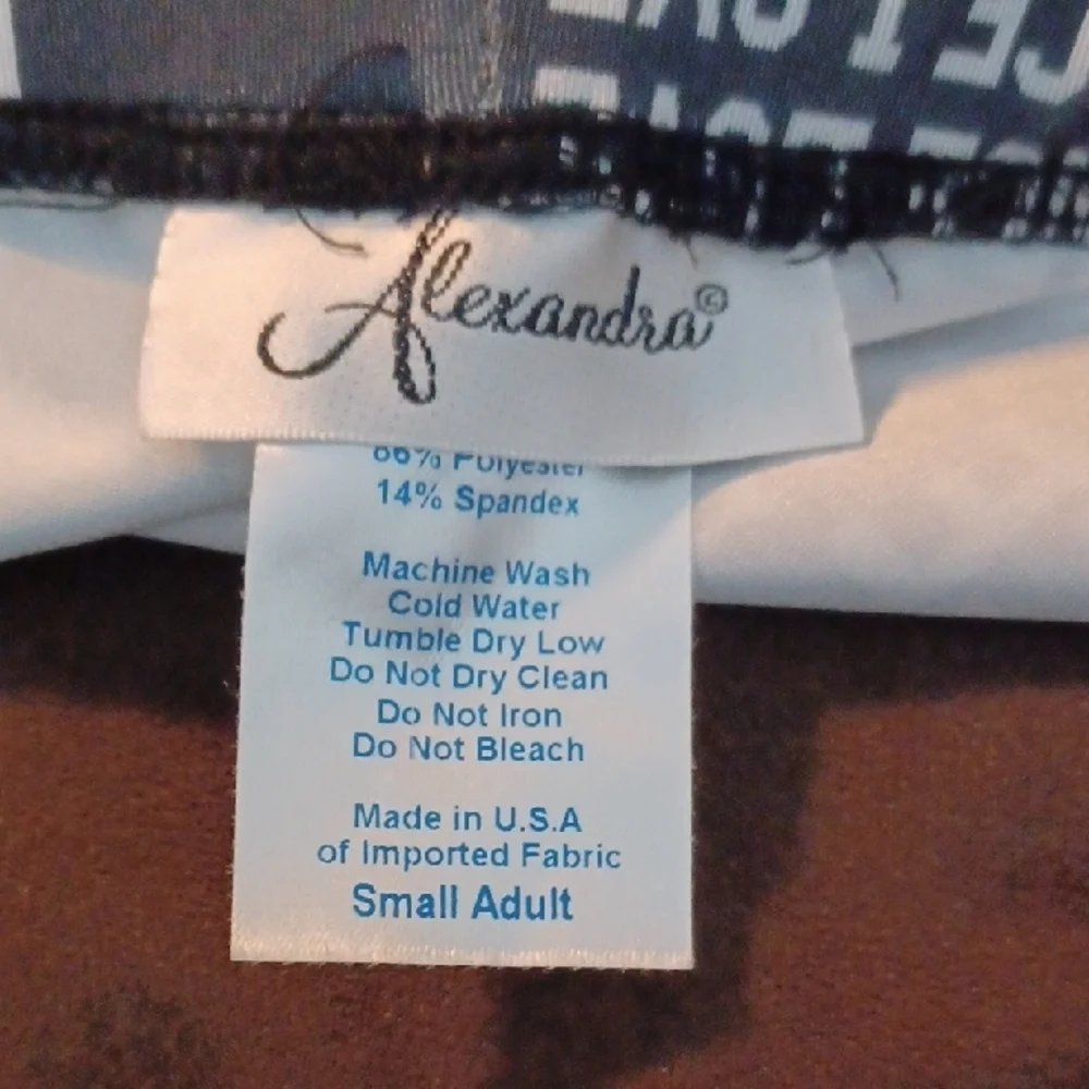 Black and White NWOT  Love Dance Leggings and Shorts Set